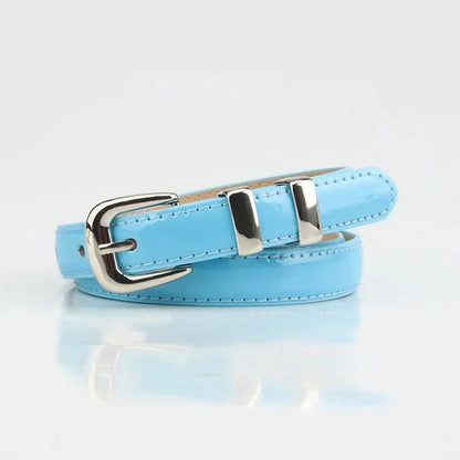 Riem in vegan leer met matte finish