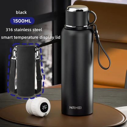 Thermosfles met siliconen grip – Comfortabel in de hand
