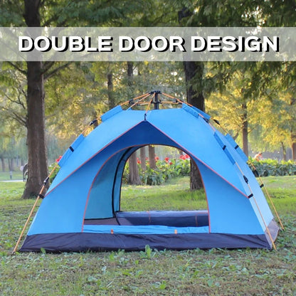 Decathlon tent met slimme opvouwmethode – Eenvoudig opbergen