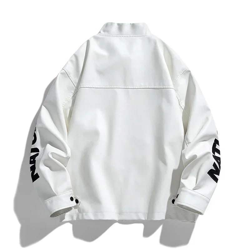 Sportieve leren jas voor heren – Casual maar chic