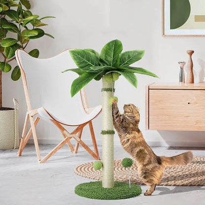 Kattenpaal met dikke sisalpalen – Extra sterk