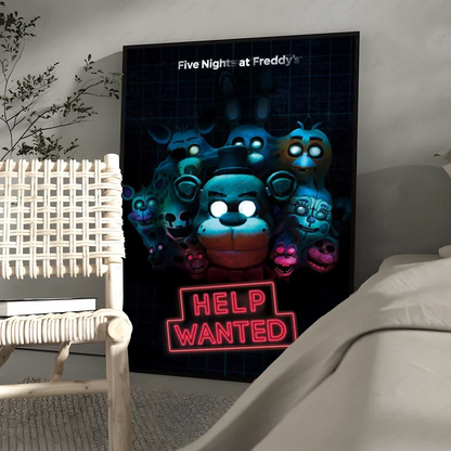 Kinderkamer poster met ruimte en planeten
