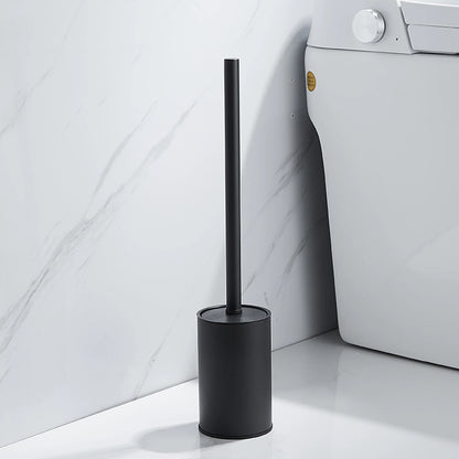 WC borstel in rotan houder – Natuurlijk en decoratief