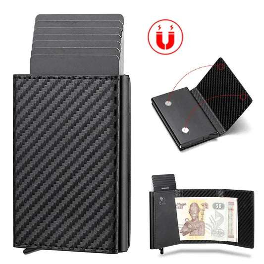 Pasjeshouder met metalen behuizing en rubber grip – Extra stevig