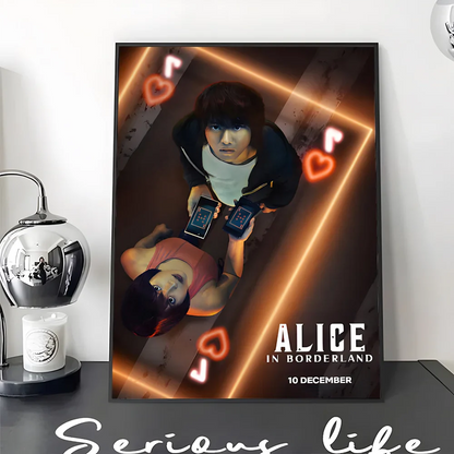 Kunstposter met klassiek werk