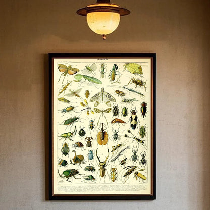 Poster van zeelandschap of duinen