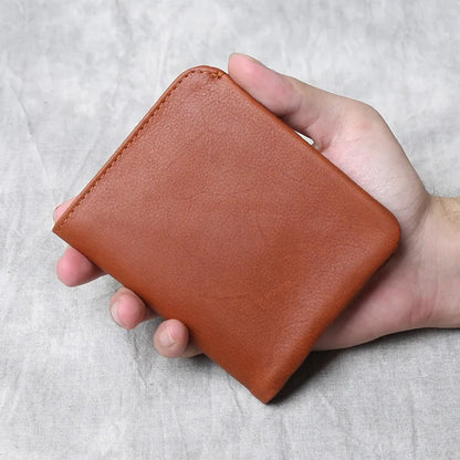 Portemonnee heren compact model met flap – Makkelijk openen