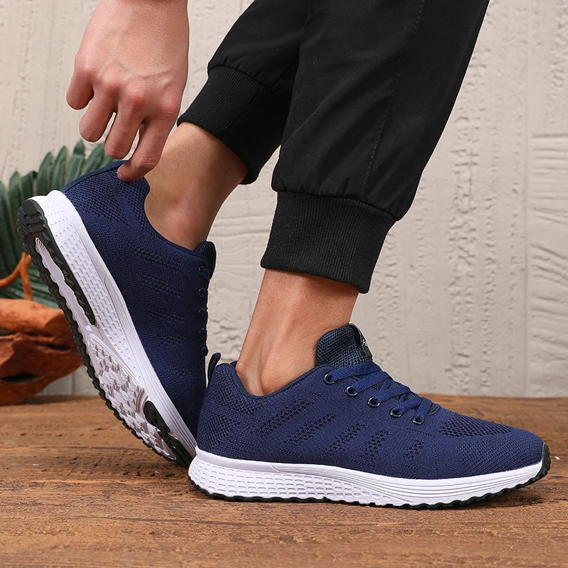 Instap sneakers voor heren met frisse kleuren
