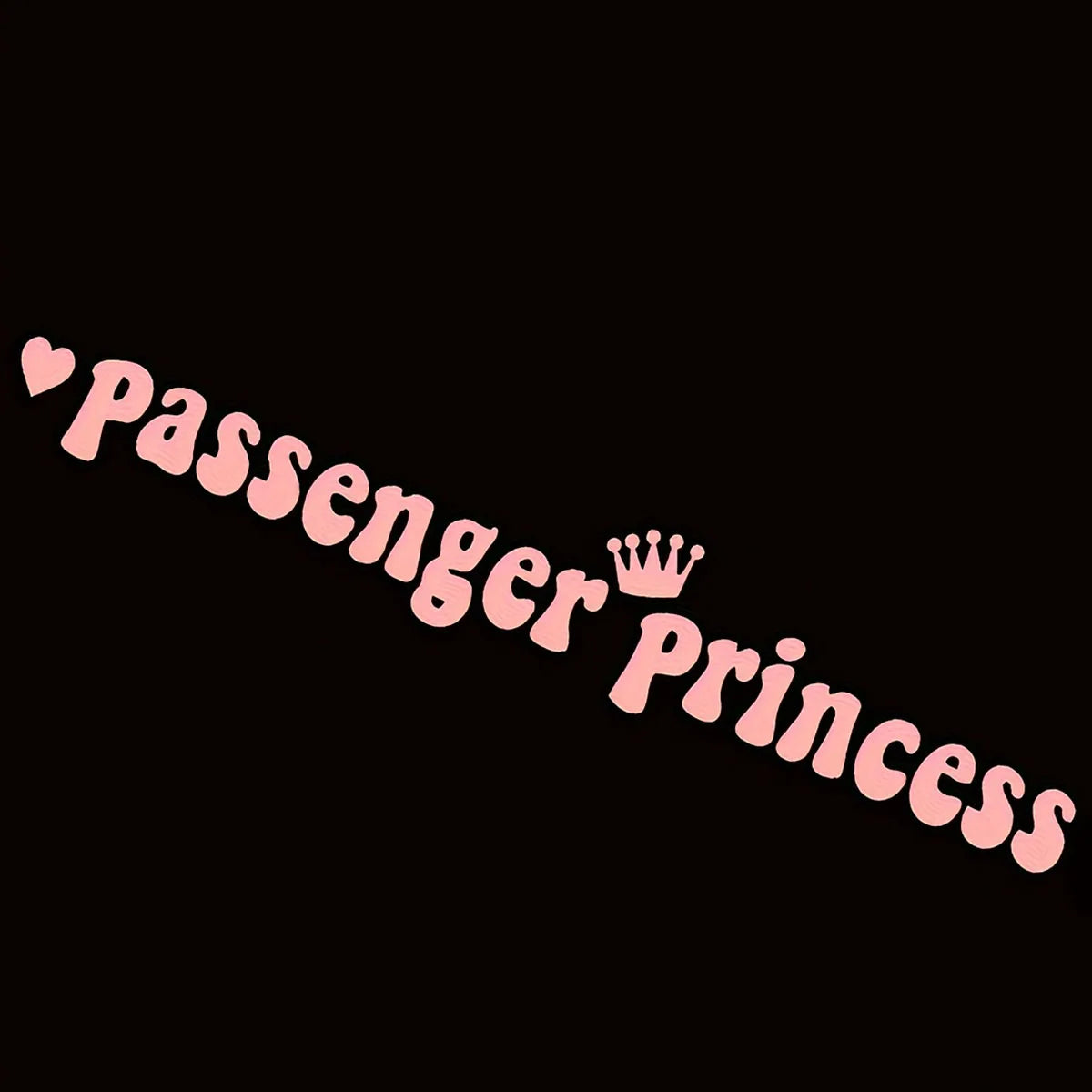 Auto stickers - Passenger Princess ontwerp voor stijlvolle auto's