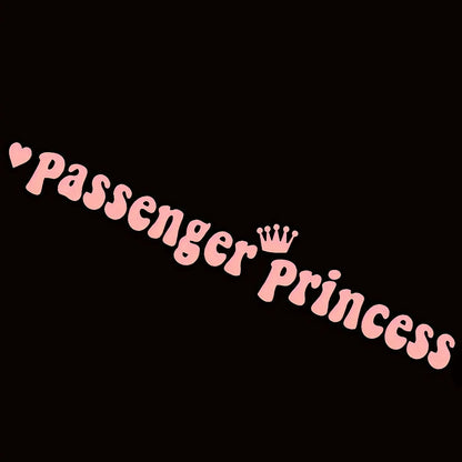 Auto stickers - Passenger Princess ontwerp voor stijlvolle auto's