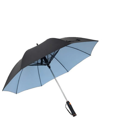 Paraplu met UV-bescherming voor zonnige regen