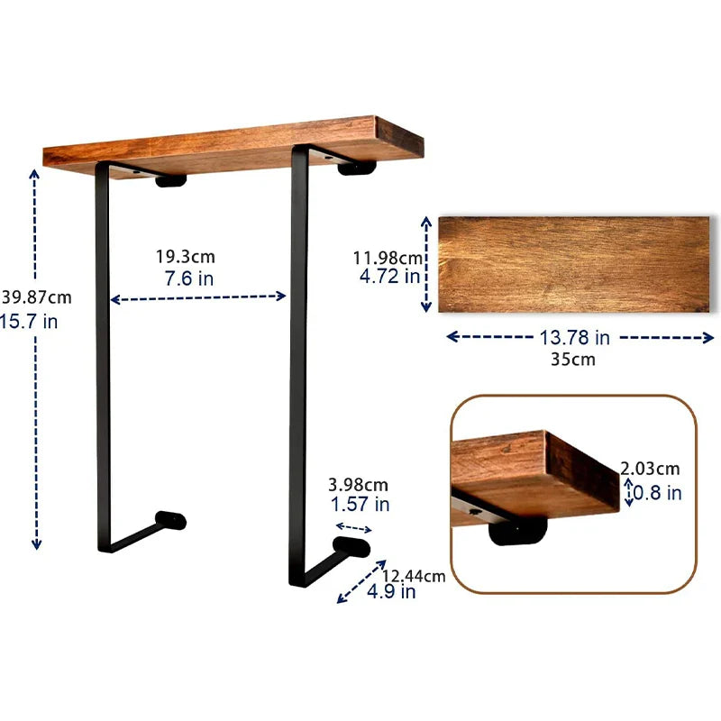 Handdoek rek met decoratief frame – Functioneel en mooi