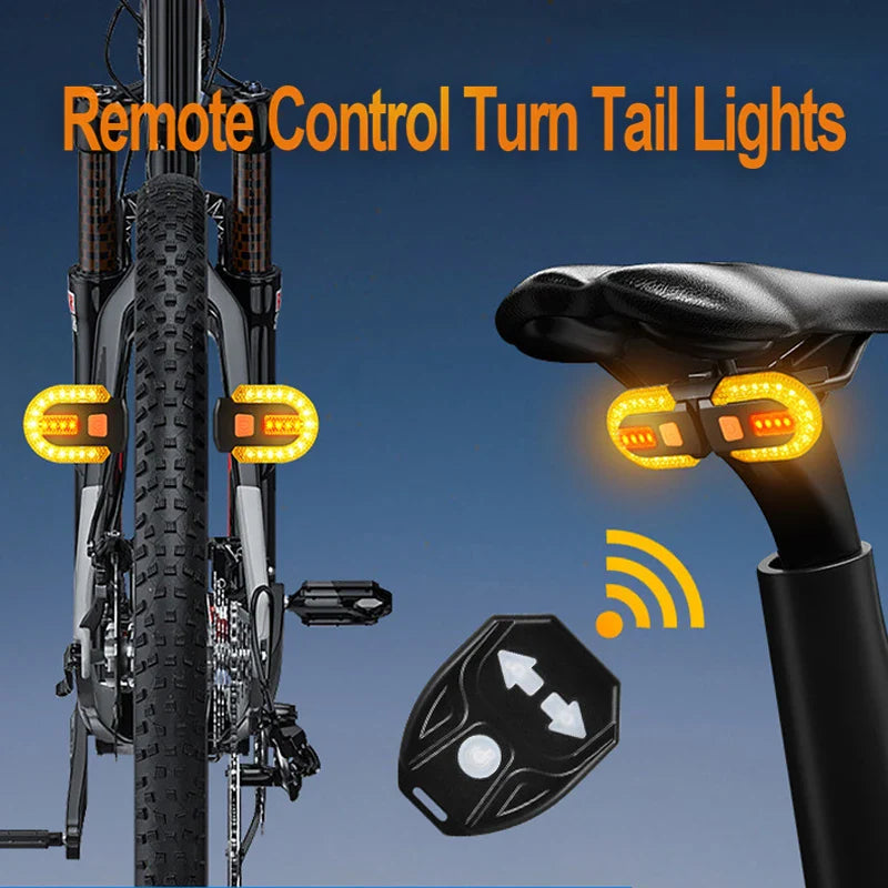 Siliconen fietslampjes in felle kleuren