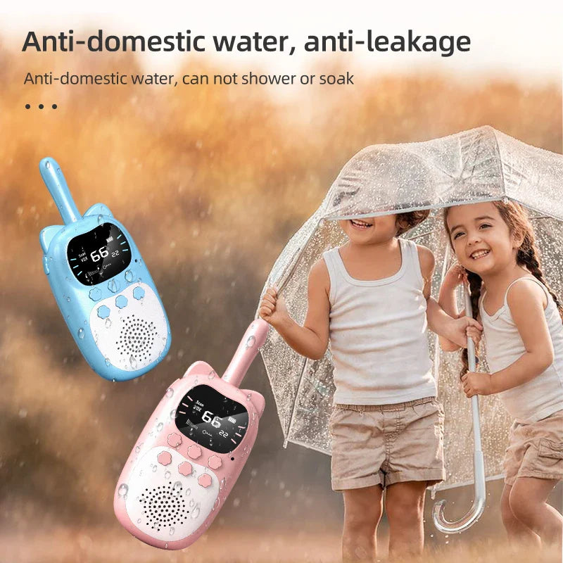 Walkie talkie set kinderen met 2 stuks