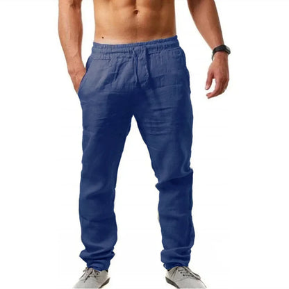 Basic linnenmix broek heren – Voor elke dag