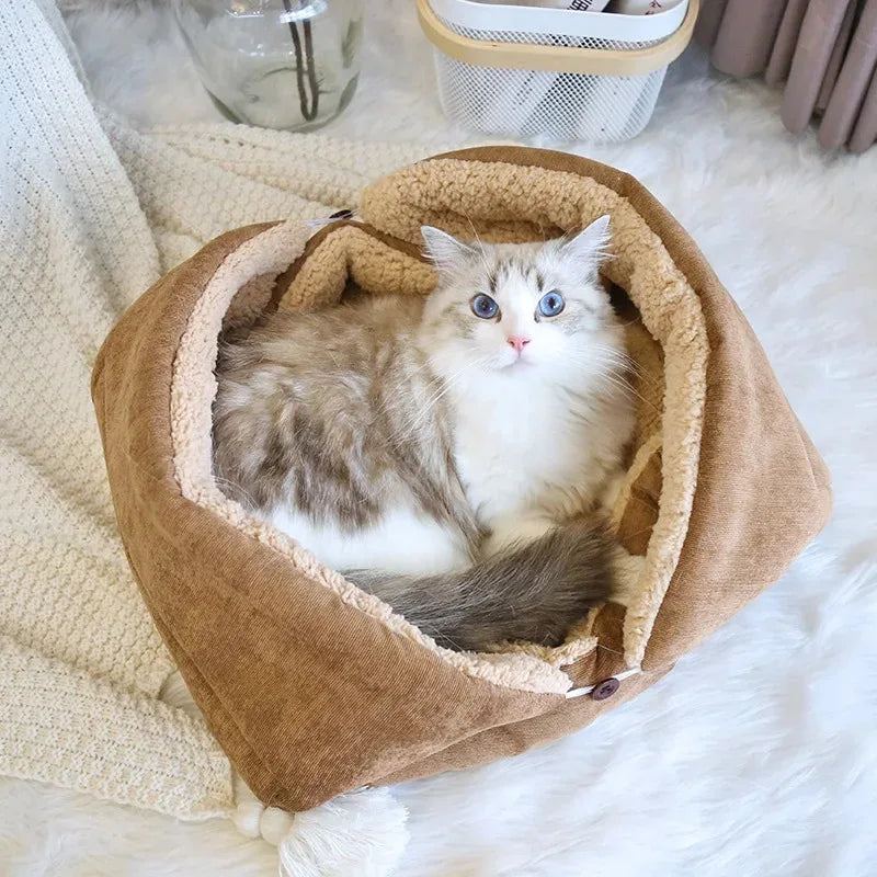 Grote kattenmand met dubbele vulling – Voor extra steun