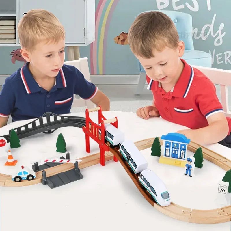 Houten autobaan 2 jaar – Eindeloos speelplezier