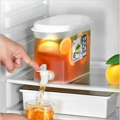 Drankdispenser met handgeschreven label – Voor persoonlijke touch