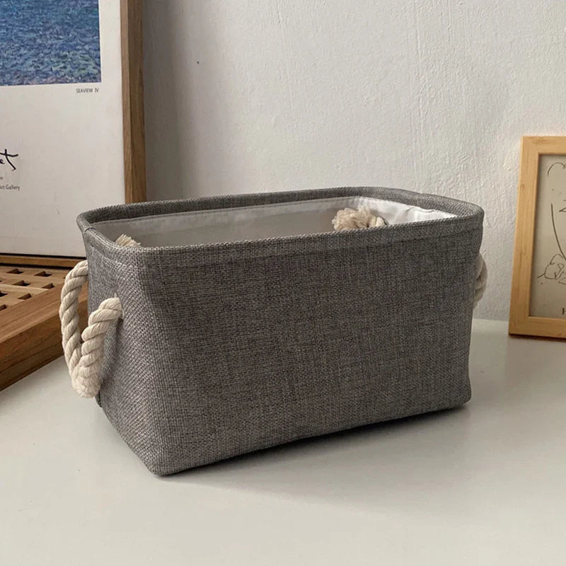 Kwantum wasmand met vintage afwerking