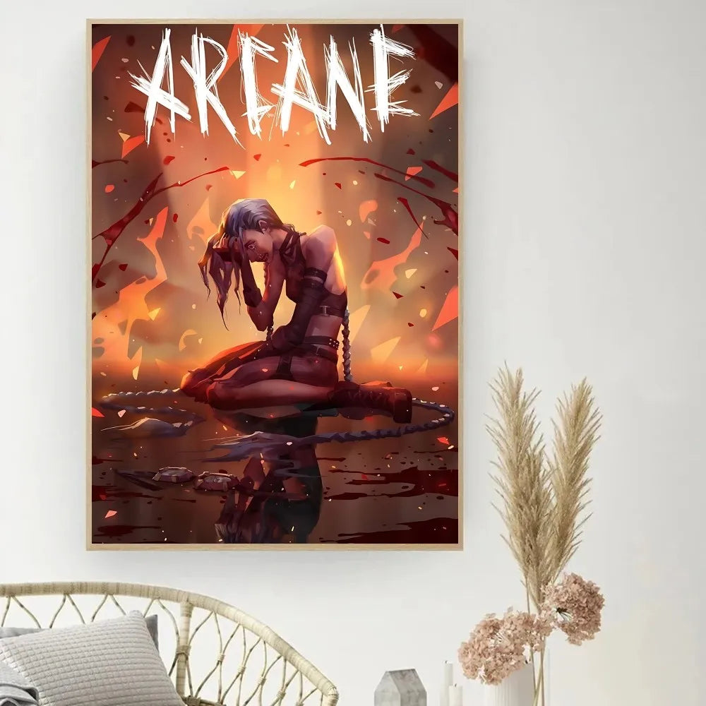 Posterset voor harmonieuze wand