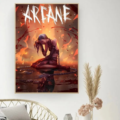 Posterset voor harmonieuze wand