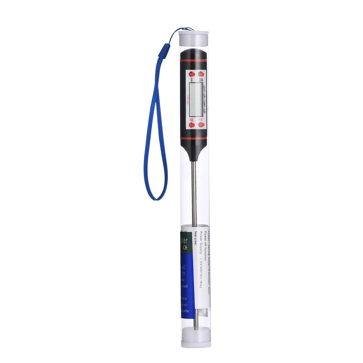 Thermometer voor vlees met hold-functie