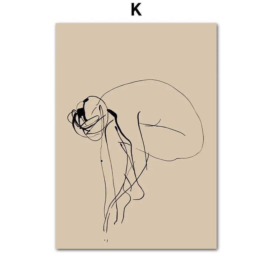 Posterstore decor voor minimalistisch interieur