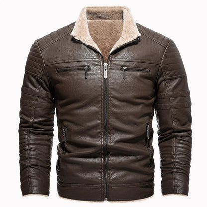 Stoere leren jas heren – Een echte eyecatcher