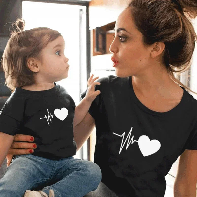 Moeder dochter kleding in pastel – Zacht en lieflijk