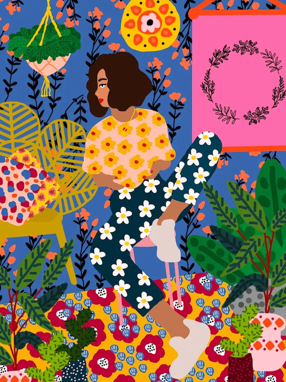 Poster met junglethema – Tropisch en levendig