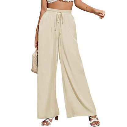 C&A linnen broek dames in effen design – Tijdloos en chic