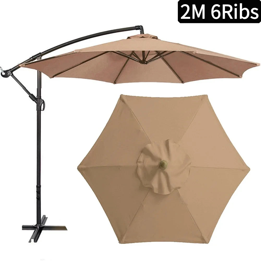 Kwantum parasol met lichtgewicht frame