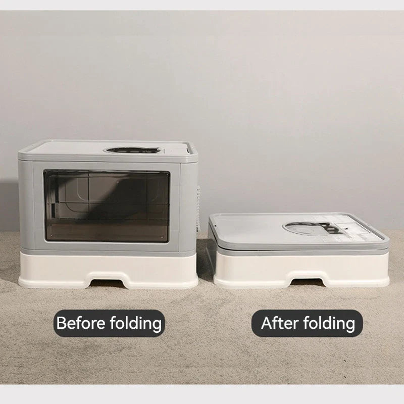 Pets Place kattenbak met zachte instap – Comfort voor je kat