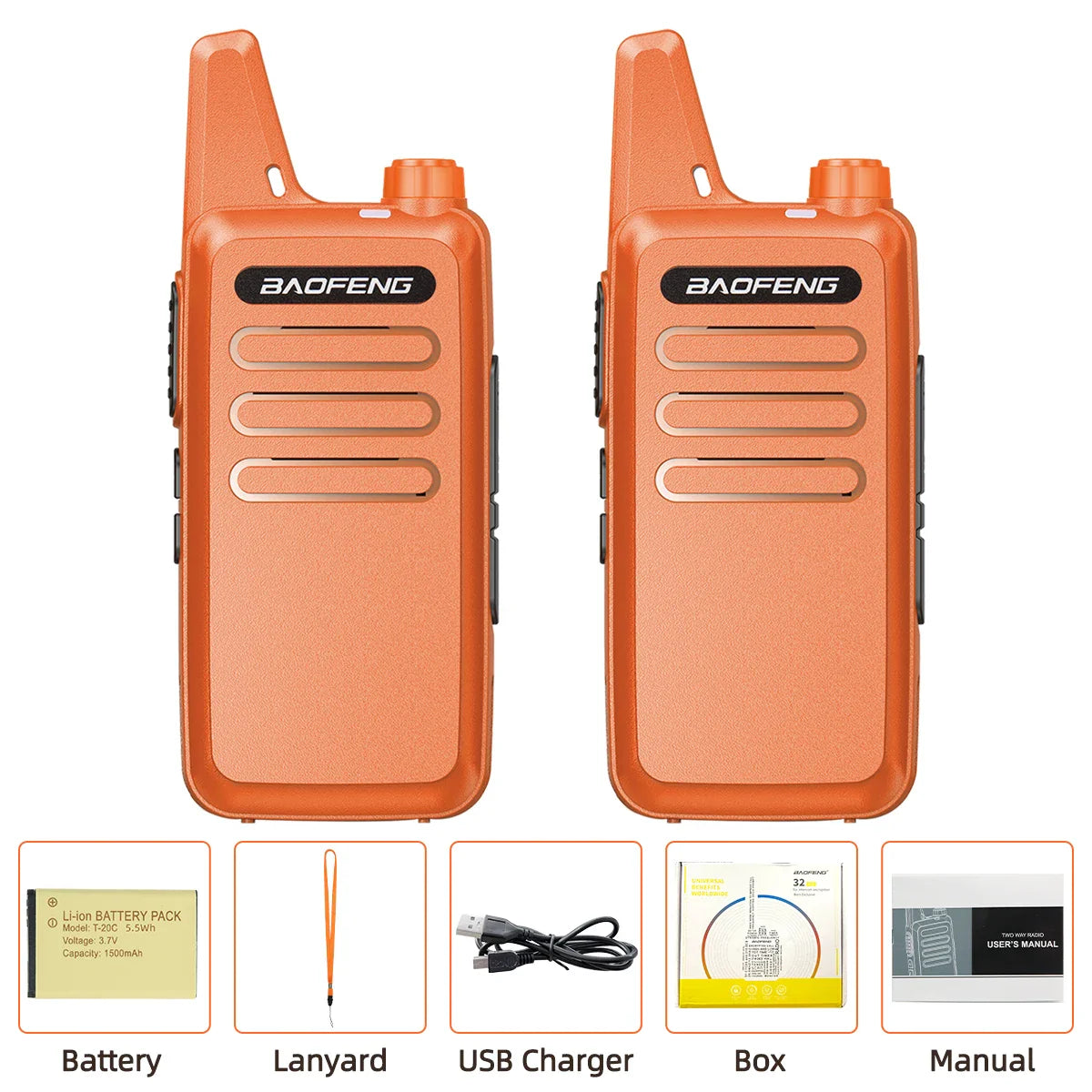 Kinderen walkie talkies met aanpasbaar volume