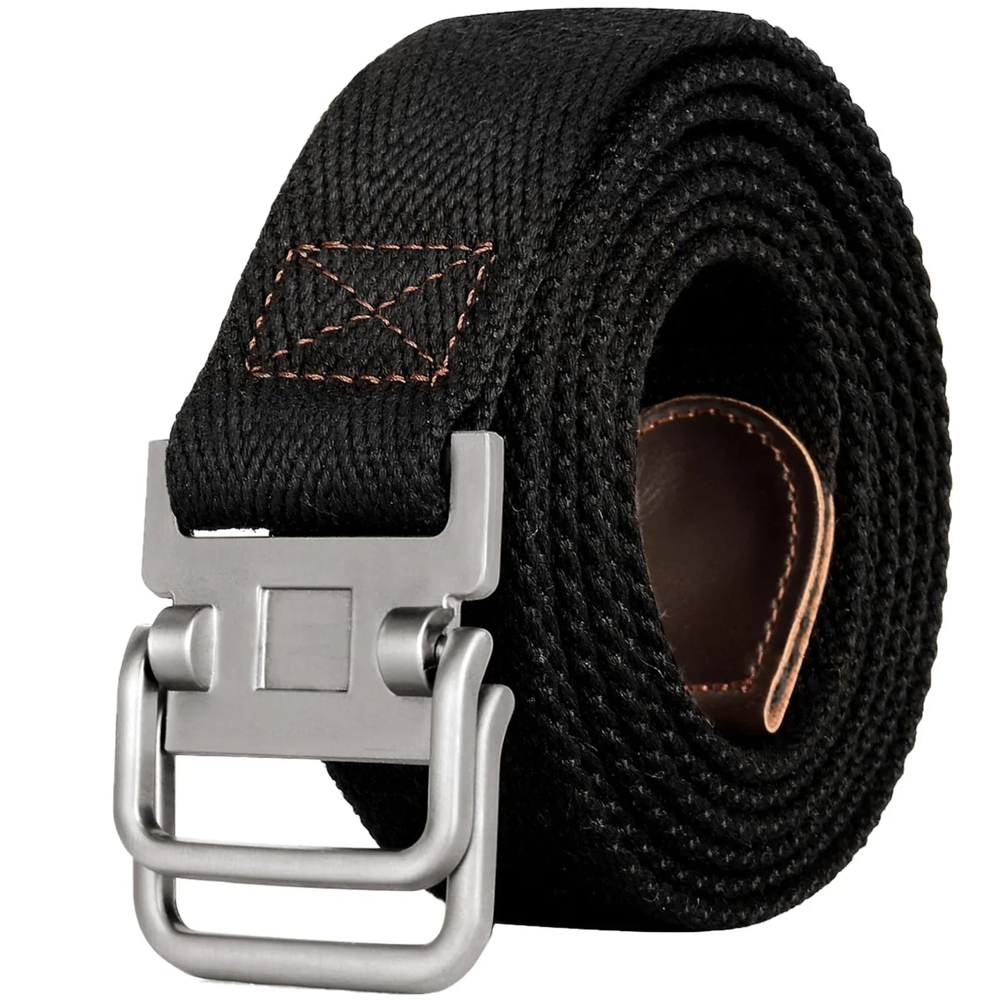 Riem van buffelleer voor heren met vintage look