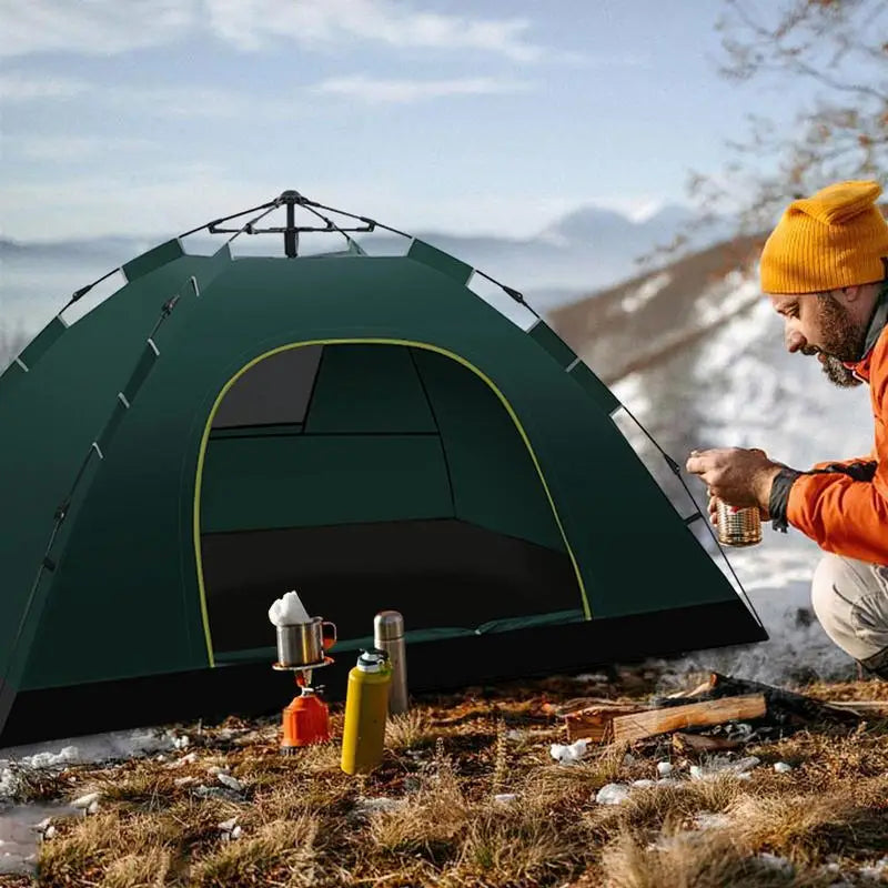 Grote pop up tent voor gezin – Ruimte voor iedereen