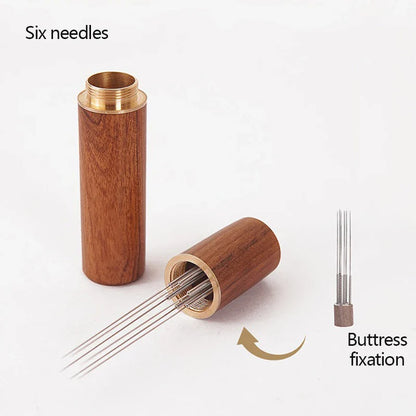 Houten koffiebakje voor accessoires en lepels