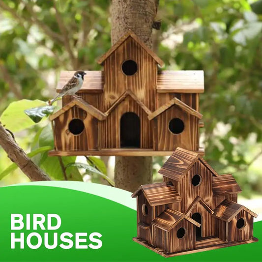 Welkoop vogelhuisje met ophanglus – Snel te bevestigen