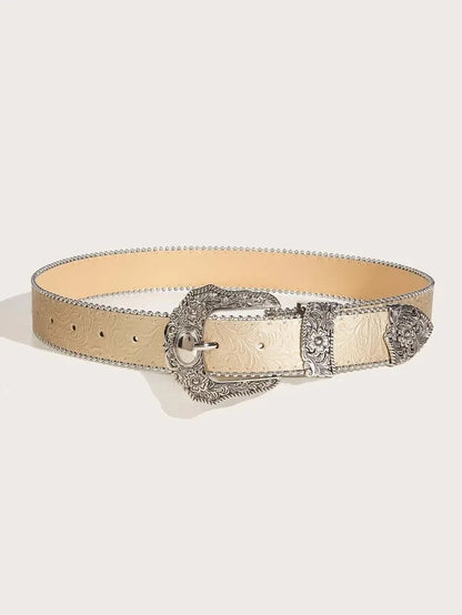 Stijlvolle riem met luxe suède textuur