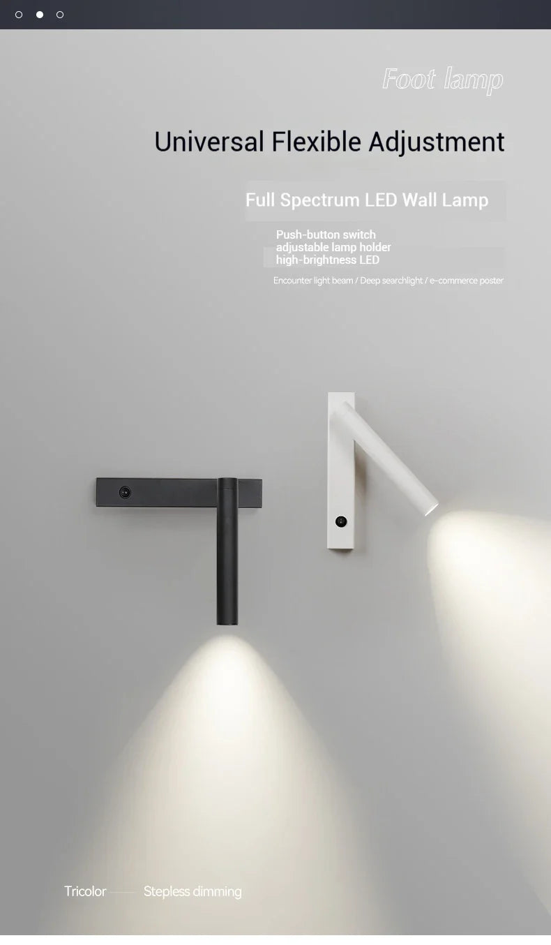 Kleine wandlamp op batterijen – Past in elke hoek