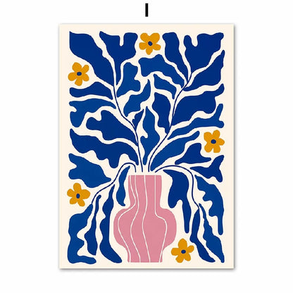 Zwart-wit portretposter
