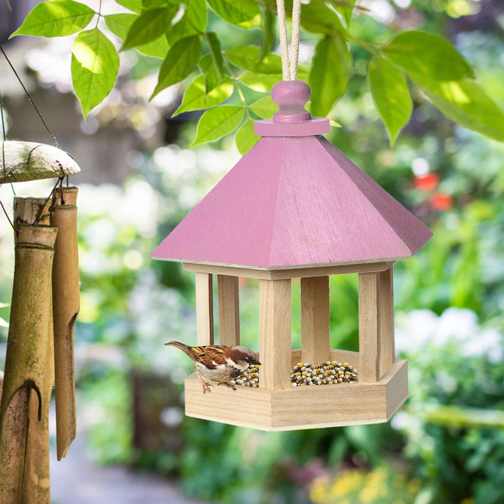 Vogelhuisjes op paal – Ideaal voor open plekken