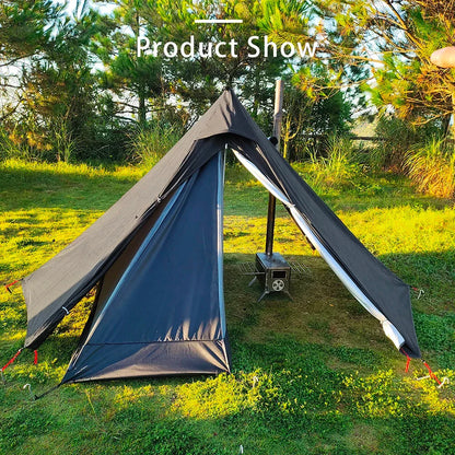 Pop up tent Action met extra ruimte – Comfortabel kamperen