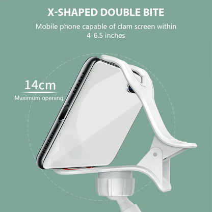 Telefoonhouder voor languit scrollen in bed