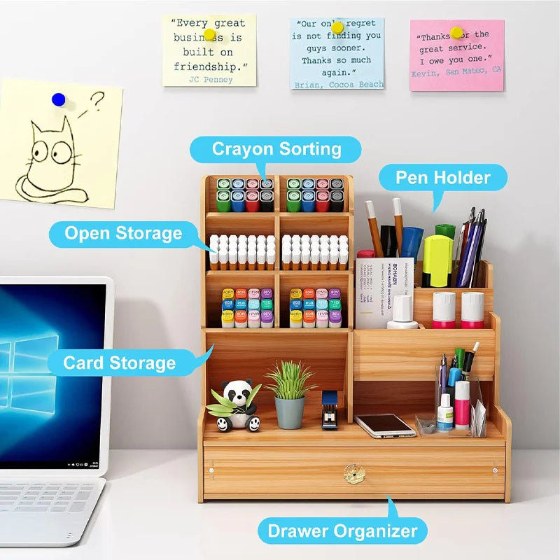 Bureaurek als desk organiser – Strak en ruimtebesparend