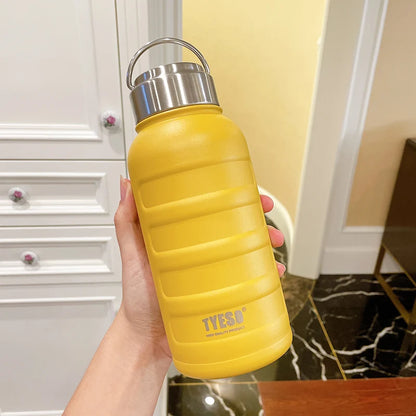Action thermosfles met vrolijke kleuren – Goedkoop en leuk