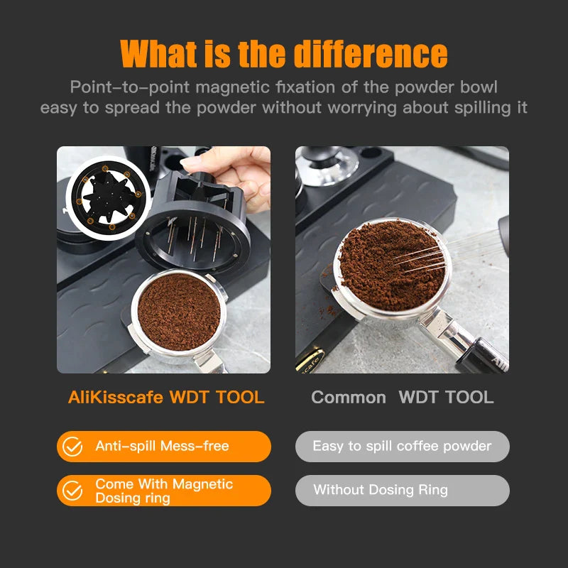 Houten dienblad met ruimte voor koffiewaar