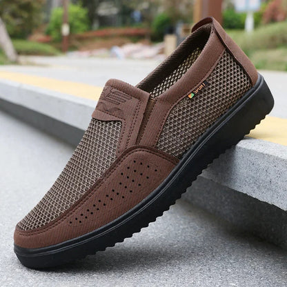 Zomerse herenschoenen met retro look