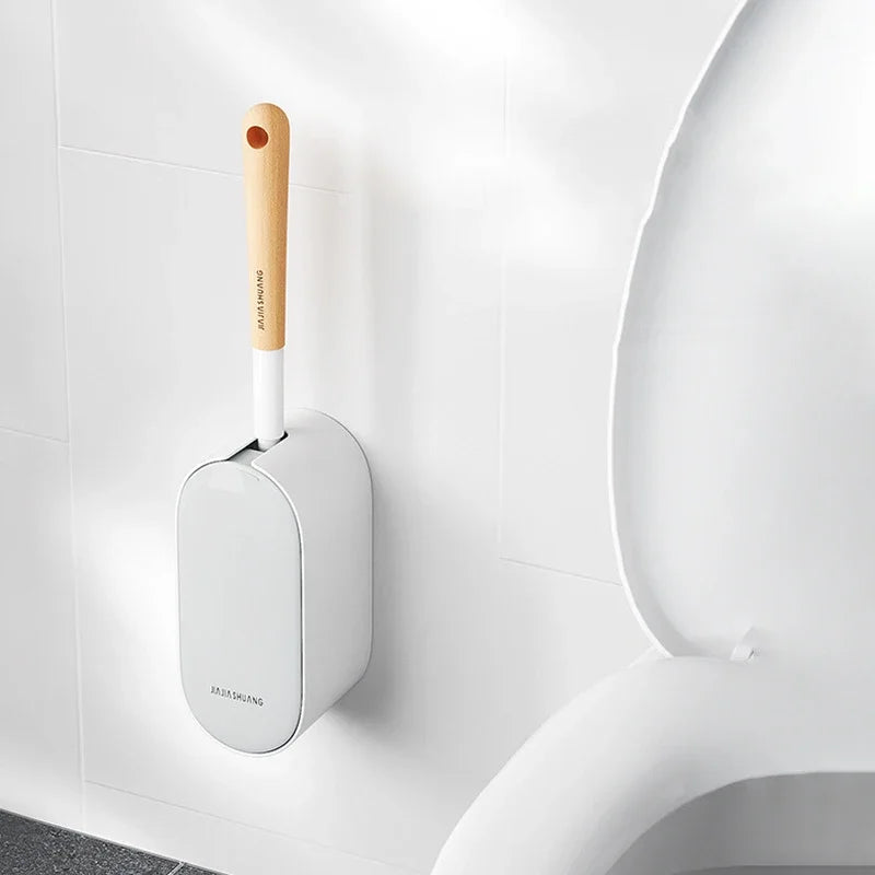 WCborstel met verwisselbare steel – Slim en flexibel
