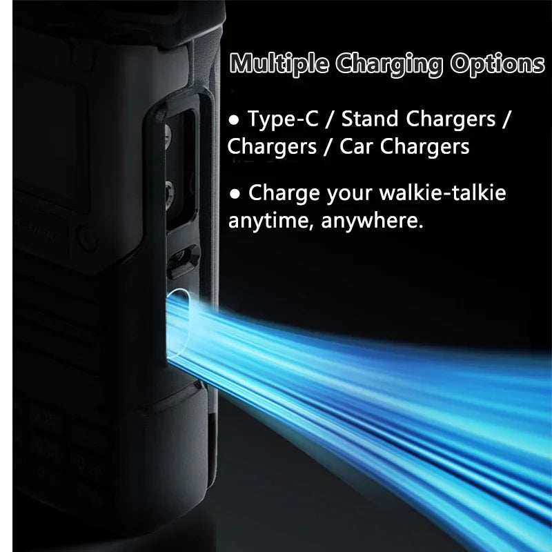 Professionele walkie talkie met groepsfunctie
